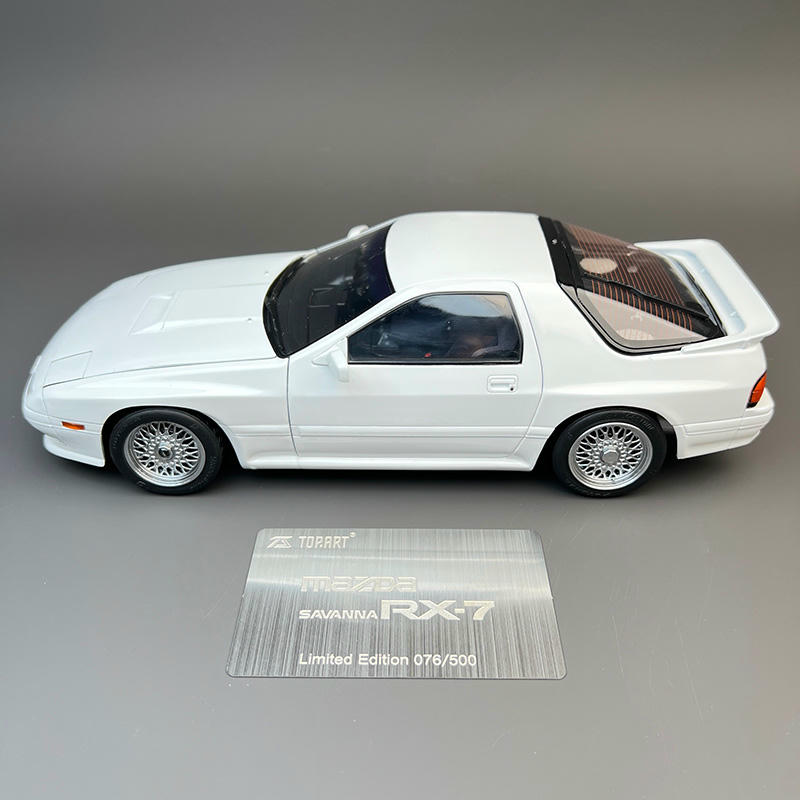 Topart 1:18 Mazda RX-7 FC3S Diecast Car