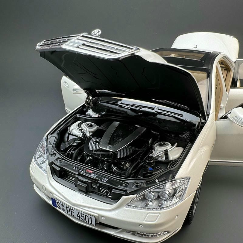 MH 1:18 Scale Mercedes-Benz S600L W221 Diecast Model Car