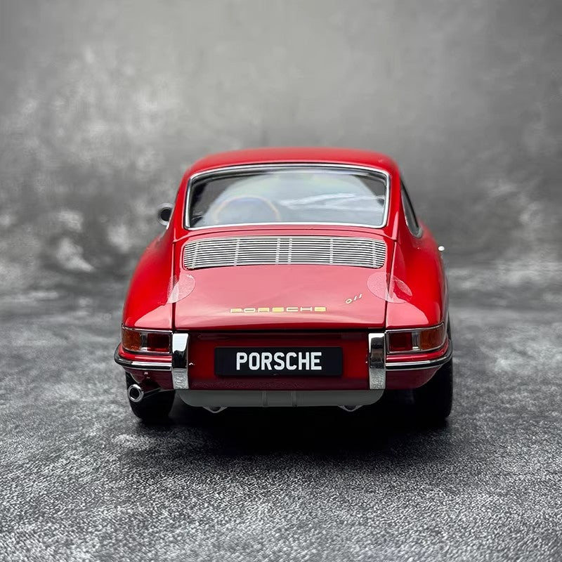 Porsche 901 (1964) 1:18 Diecast Classic Model by Kyosho (Red / Green / Beige – Fully Functional)
