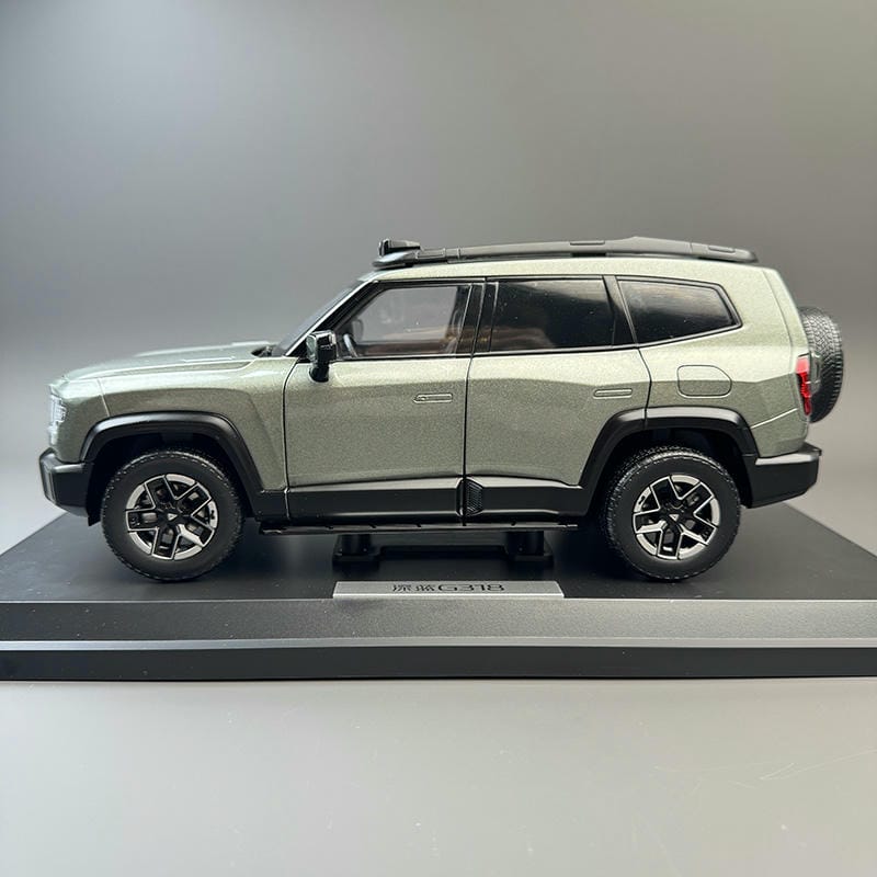Original Changan Deep Blue G318 1:18 Alloy Model Car