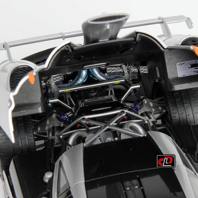 Pre-sale LCD 1:18 Pagani Imola Diecast Alloy Model Car-silver