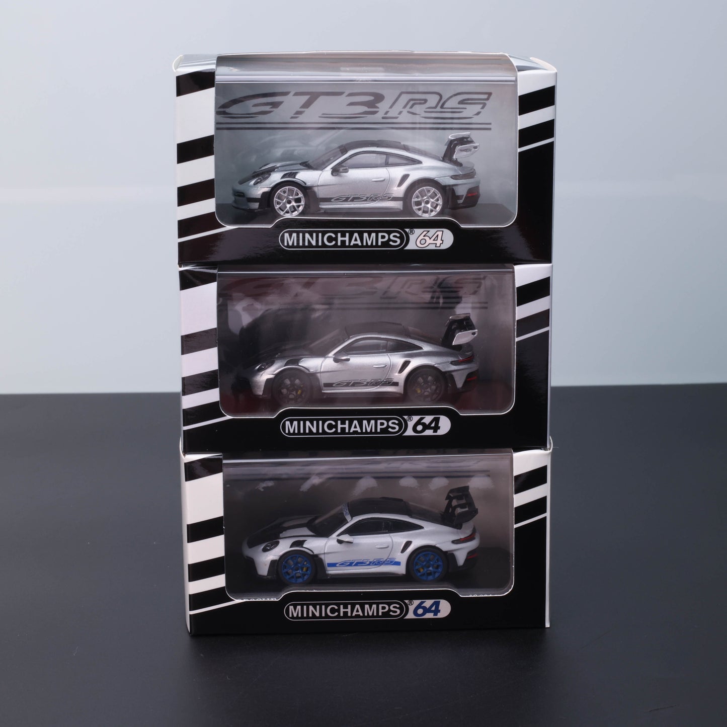 MINICHAMPS 1:64 Porsche 911 (992) GT3 RS – Die-Cast Miniature Model