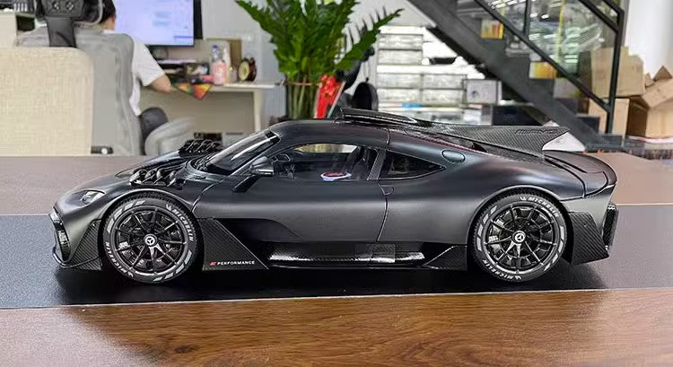 NZG 1:12 ONE Benz AMG Diecast Model – 2023 Edition, Fully Open Simulation Car Model