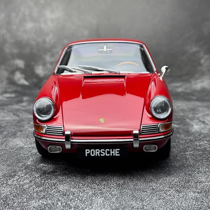 Porsche 901 (1964) 1:18 Diecast Classic Model by Kyosho (Red / Green / Beige – Fully Functional)
