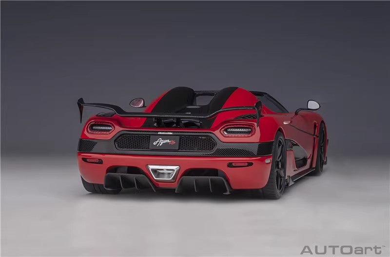 AUTOart Koenigsegg Agera RS – 1:18 Scale Model Germany (Red, Collector's Hypercar Edition)(79022)