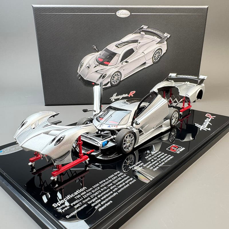 LCD Pagani Huayra R 1:43 Diecast Model Car