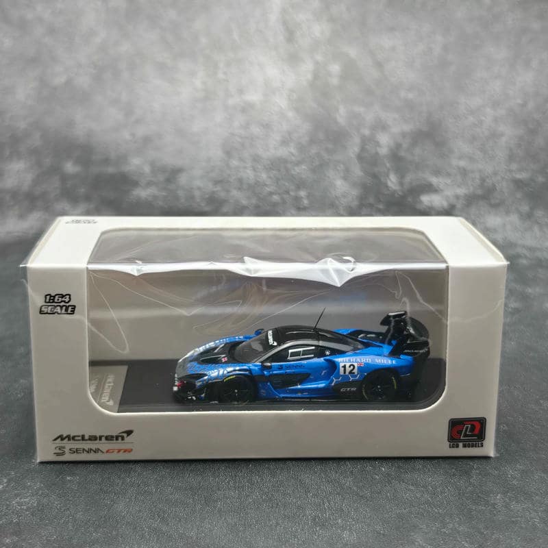 LCD Models 1:64 McLaren Senna GTR Diecast Model Car – Alloy Hypercar Collectible