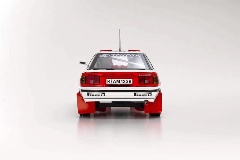 Toyota Celica GT-Four ST185 1:18 Diecast Rally Model by Kyosho (1990 Safari #3 / 1991 Monte Carlo #2)