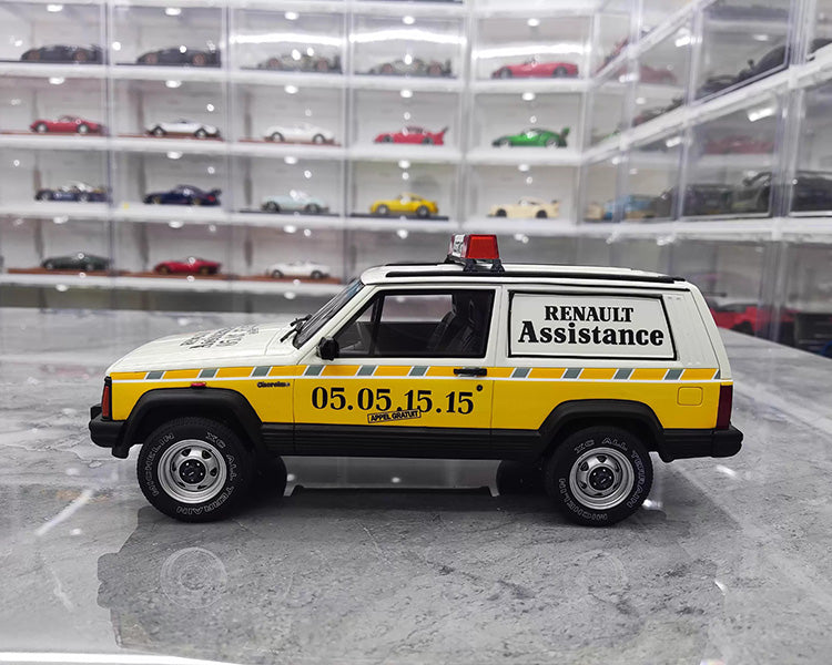 OTTO 1:18 Jeep Police Edition Resin Collectible Model Car