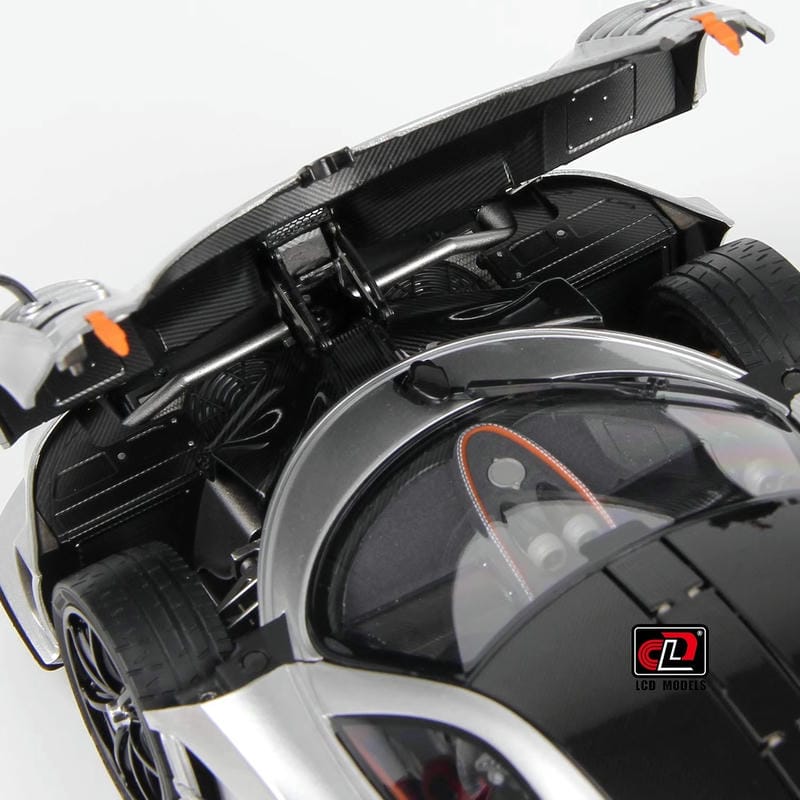 Pre-sale LCD 1:18 Pagani Imola Diecast Alloy Model Car-silver