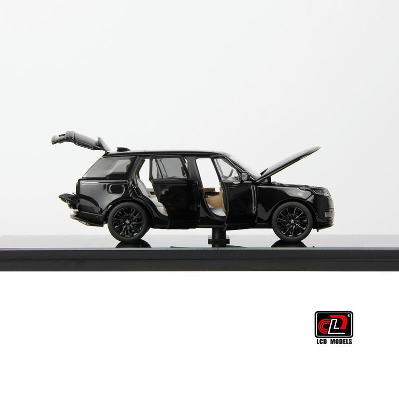 Pre-Order LCD 1:43 Range Rover Alloy Full-Open Model – Acrylic Display & Transparent Sunroof
