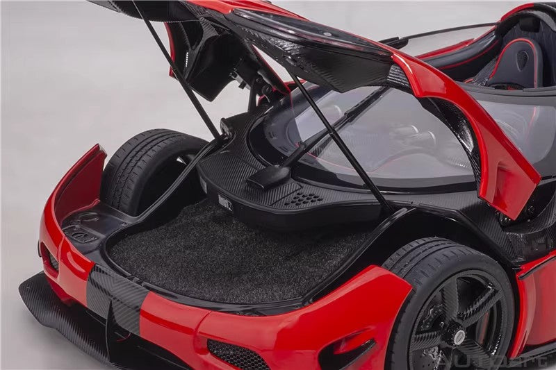 AUTOart Koenigsegg Agera RS – 1:18 Scale Model Germany (Red, Collector's Hypercar Edition)(79022)