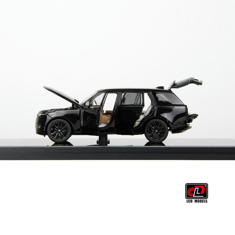 Pre-Order LCD 1:43 Range Rover Alloy Full-Open Model – Acrylic Display & Transparent Sunroof
