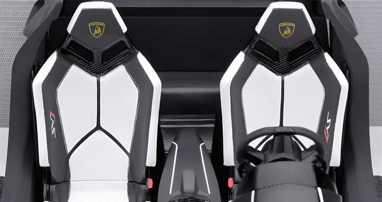 AutoArt Lamborghini Aventador SVJ 1:18 Scale Diecast Model – Diecast Supercar Collection(White)