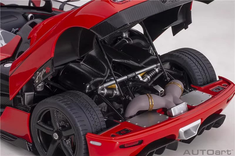 AUTOart Koenigsegg Agera RS – 1:18 Scale Model Germany (Red, Collector's Hypercar Edition)(79022)