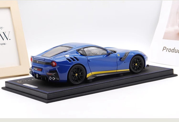 For Ferrari F12 TDF Italy BBR 1:18 sports car simulation alloy full open car model