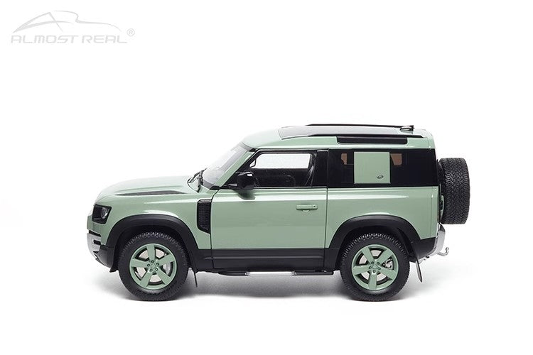 2023 Land Rover Defender 90 1:64 Diecast Model (Alloy Off-Road Edition with Kit)