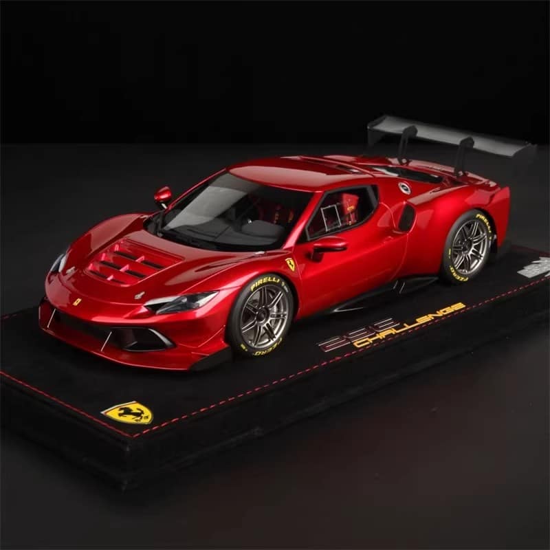 BBR Ferrari 296 Challenge 1:18 Resin Model – YX car model