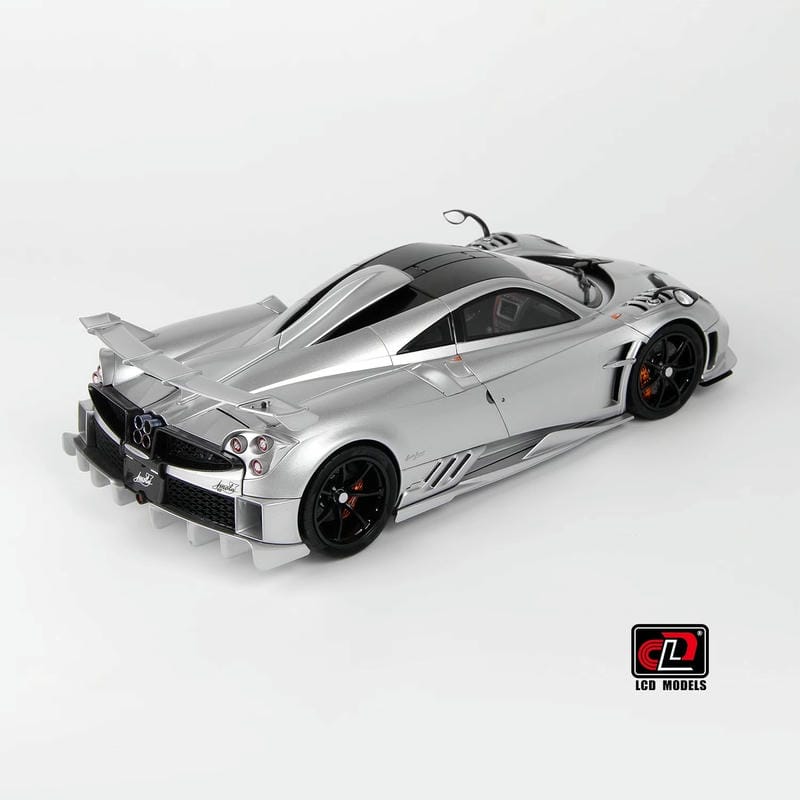 Pre-sale LCD 1:18 Pagani Imola Diecast Alloy Model Car-silver