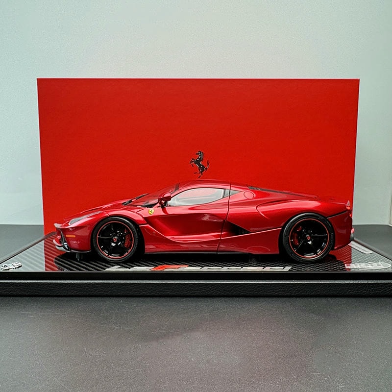 BBR 1:18 Ferrari LaFerrari Lewis Hamilton Edition – Red Metallic Diecast Collectible