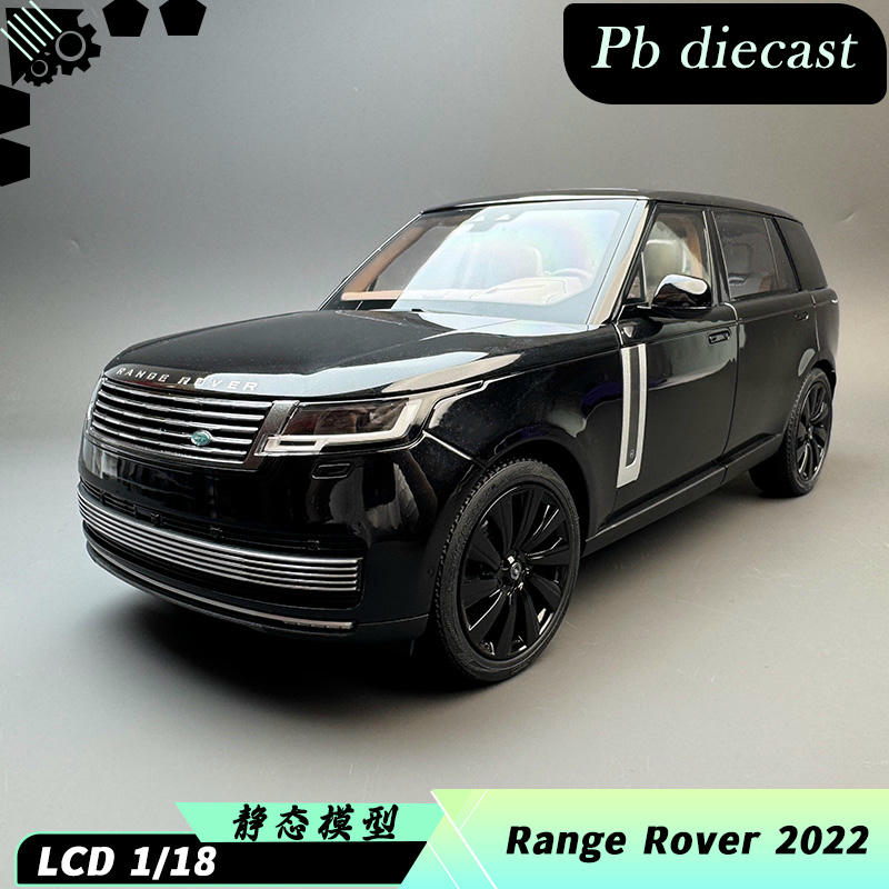 LCD 1:18 Land Rover Range Rover SV Long Wheelbase 2022 Diecast Car (Black)