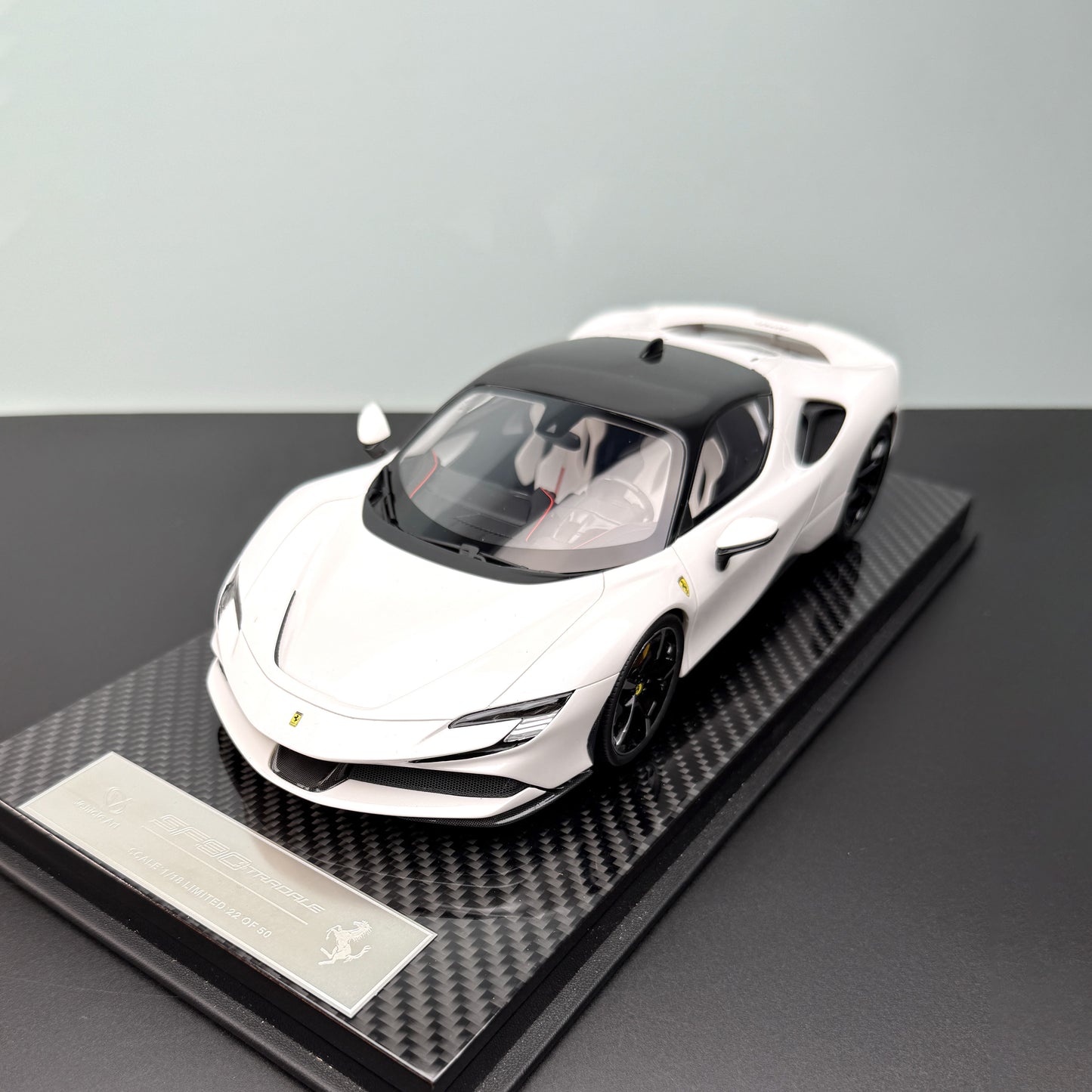 Vehicle Art 1:18 SF90 Resin Model – Limited Edition Prancing Horse Masterpiece