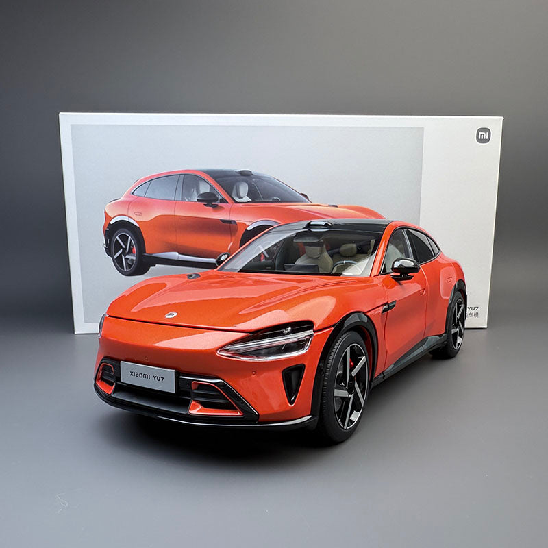 Xiaomi YU7 1:18 Diecast Car Model – Orange