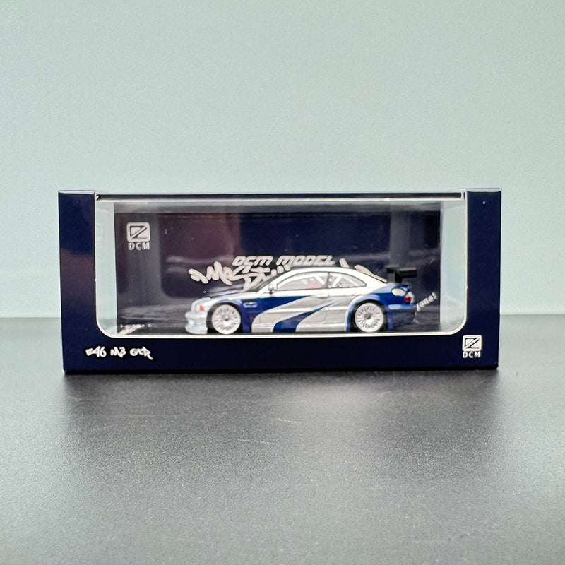 DCM 1:64 BMW M3 GTR E46 – Limited Edition Alloy Diecast Model (999 Units Worldwide)