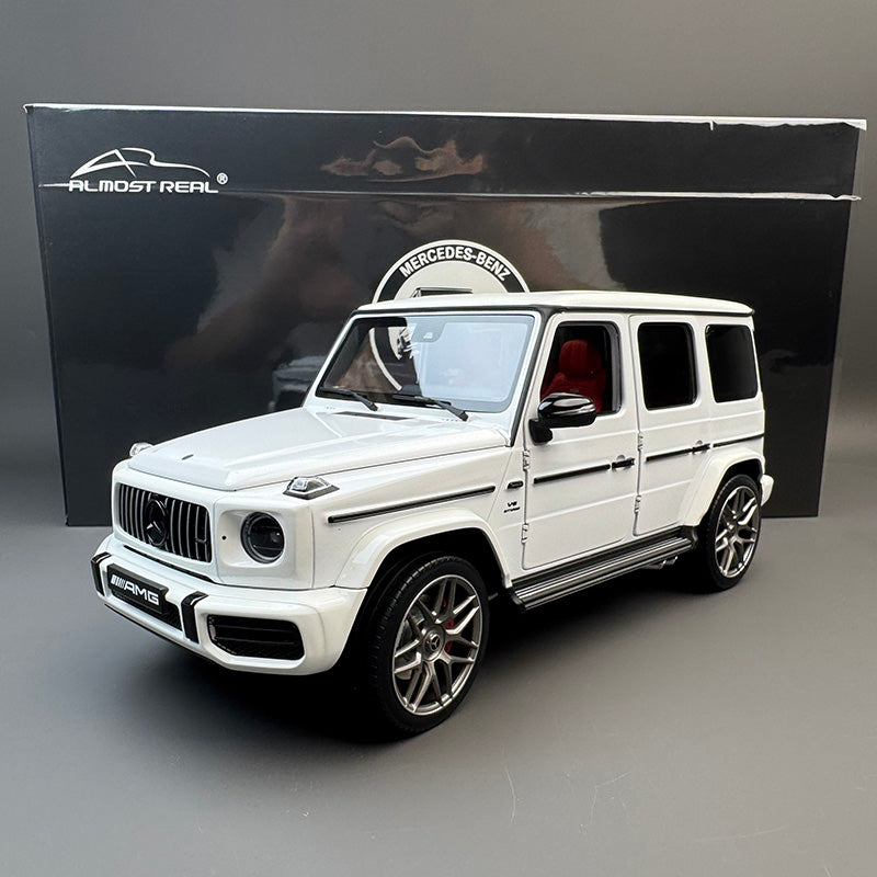 Almost Real Mercedes-Benz G63 AMG 2022 55th Anniversary Edition 1:18 Diecast Model Car