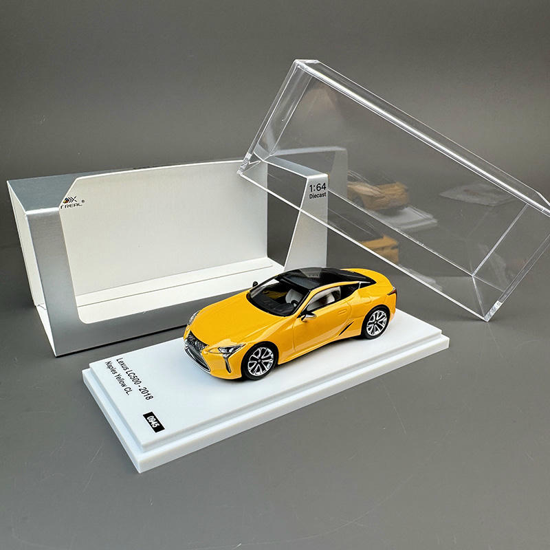 Almost Real Lexus LC500 1:64 Diecast Model 2018 – Yellow