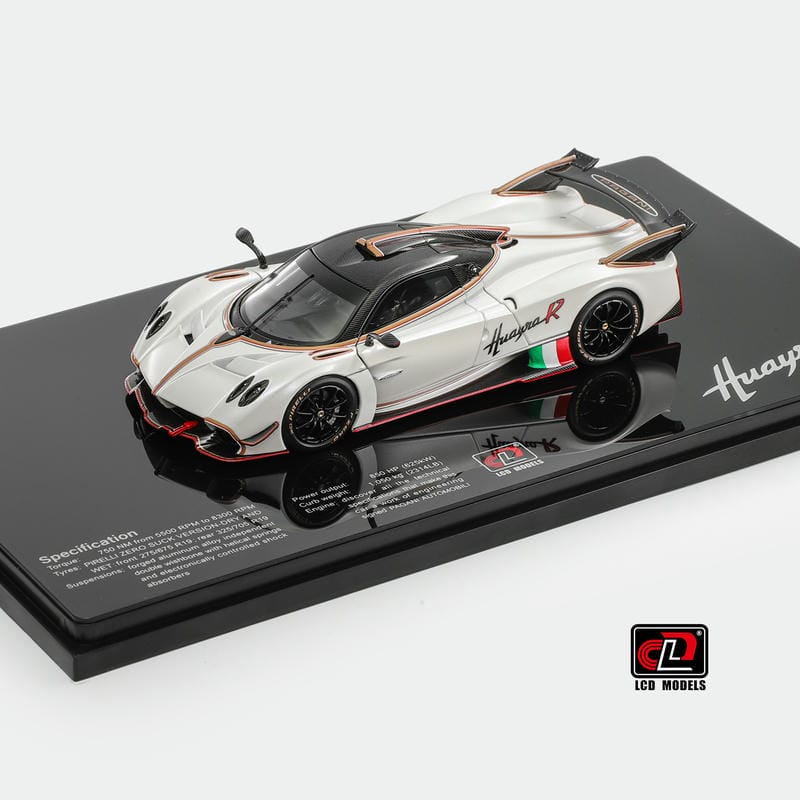 LCD Pagani Huayra R 1:43 Diecast Model Car