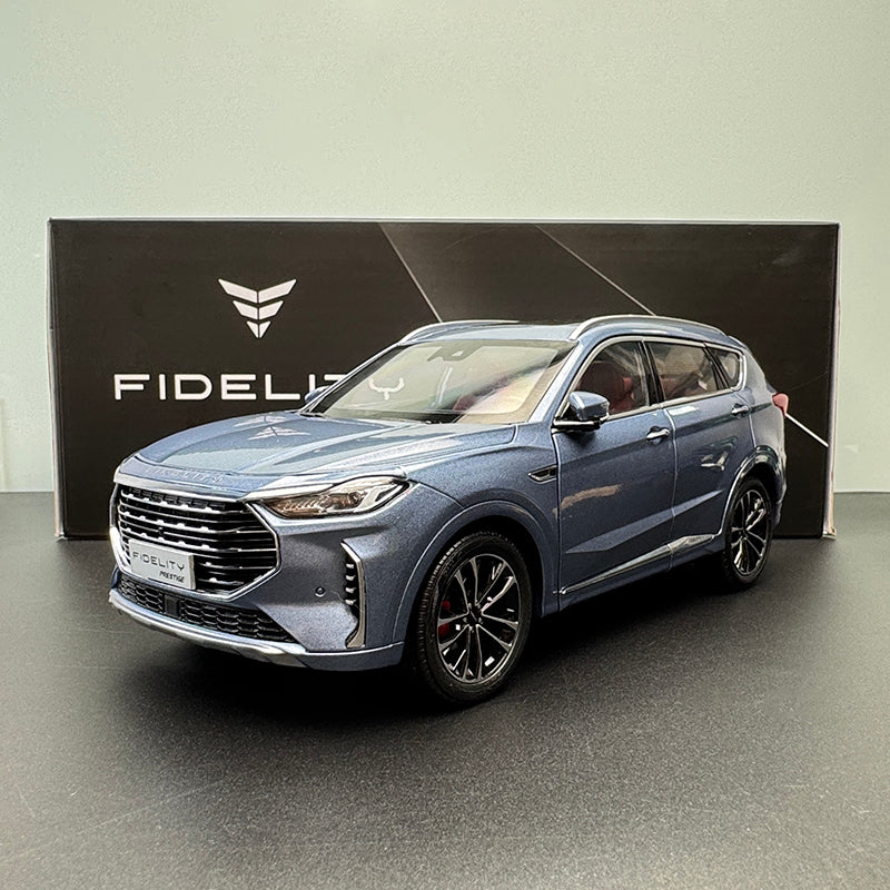 Chery Jetour X70 PLUS 1:18 Die-Cast Alloy Model (Blue)