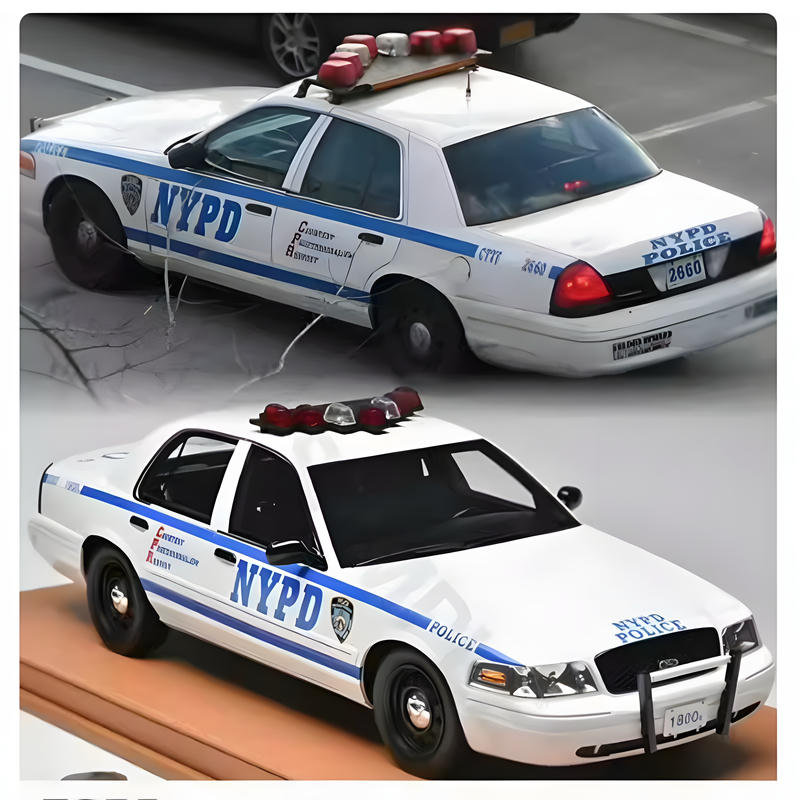 Vehicle Art 1/18 Ford Crown Victoria Resin Car Model