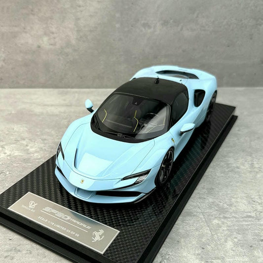 Vehicle Art 1:18 SF90 Resin Model – Limited Edition Prancing Horse Masterpiece