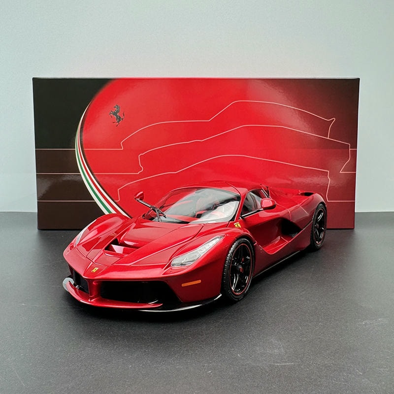 BBR 1:18 Ferrari LaFerrari Lewis Hamilton Edition – Red Metallic Diecast Collectible