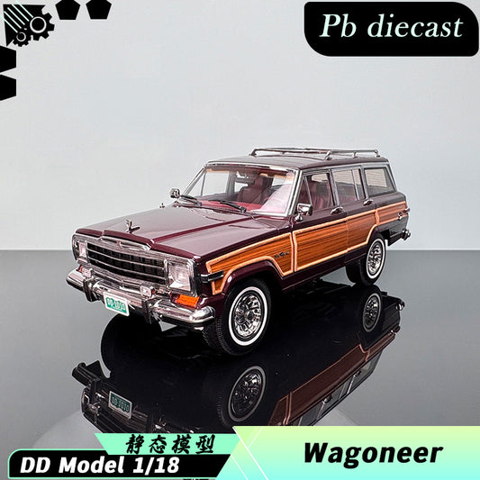 DD Model 1:18 Jeep Wagoneer Alloy Full Open Car Model