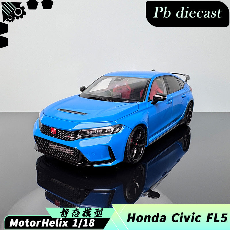 MotorHelix 1:18 Honda Civic Type-R (FL5) Diecast Model
