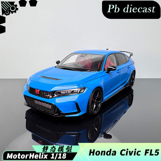 MotorHelix 1:18 Honda Civic Type-R (FL5) Diecast Model