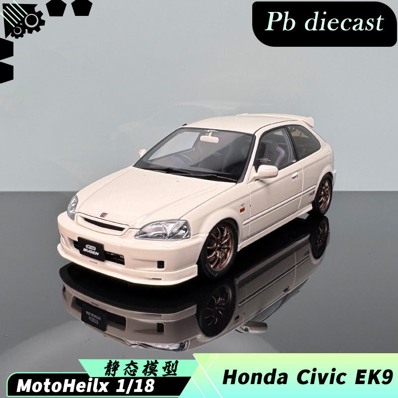 MOTORHELIX Honda Civic Type R (EK9) Diecast Model – 1:18 Limited Edition Collectible