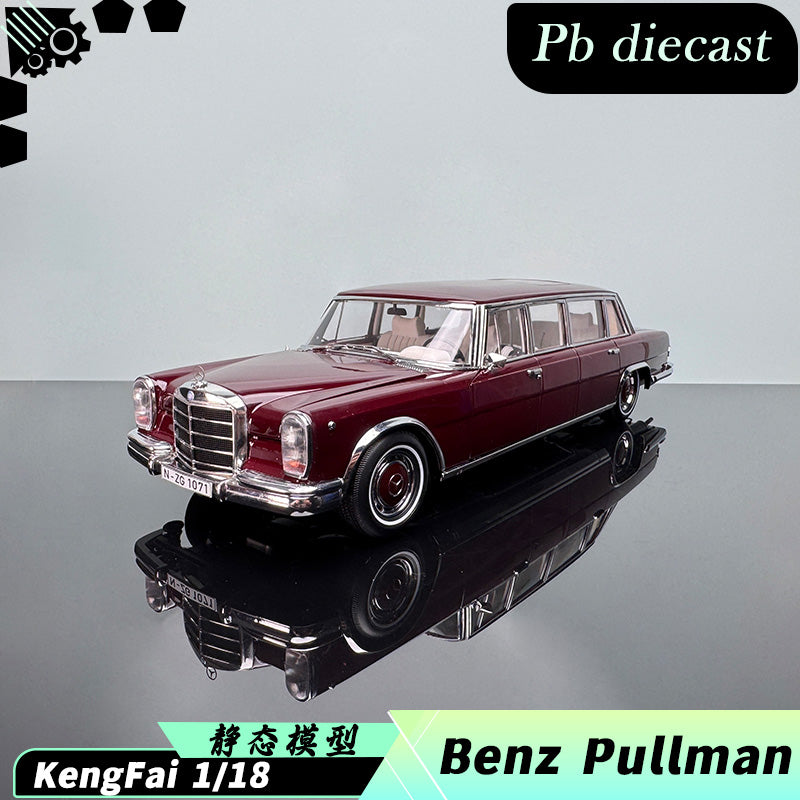 Benz Pullman W100 600 Diecast Model – 1:18 Scale Collectible (Static Display)