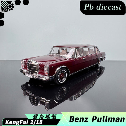Benz Pullman W100 600 Diecast Model – 1:18 Scale Collectible (Static Display)