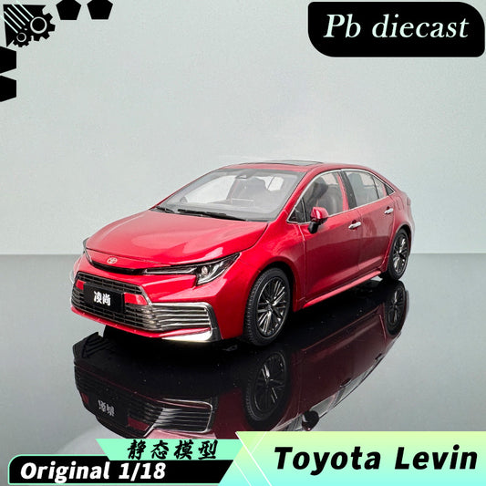 Toyota Levin 1:18 Scale Alloy Diecast Model – Interactive Collectible