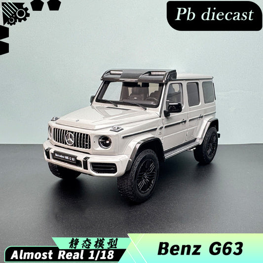 Mercedes-Benz G63 4×4 1:18 Die-Cast Alloy Model by Almost Real