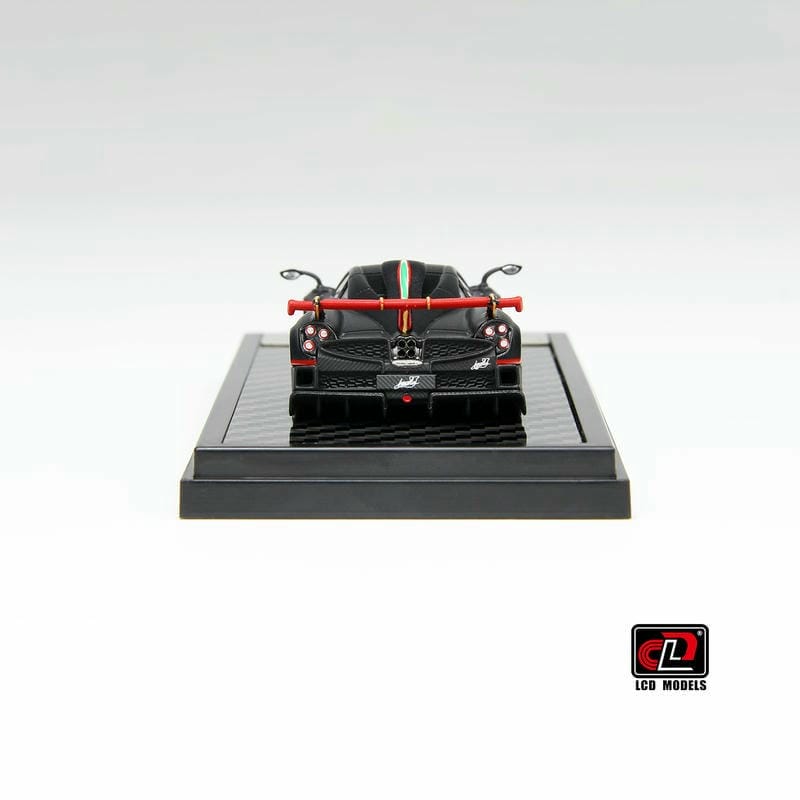 Pre-sale LCD 1:64 Pagani Imola – Matte Black Carbon | Alloy Model Car