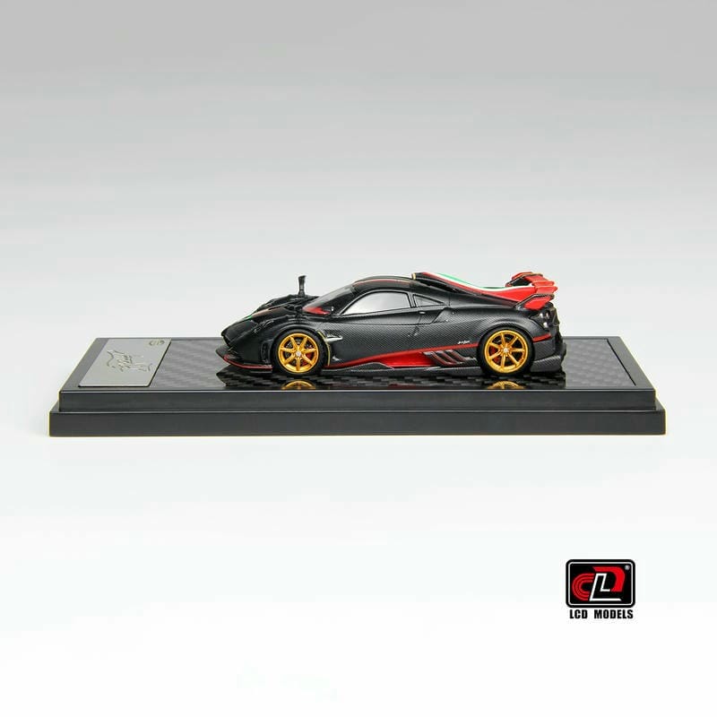 Pre-sale LCD 1:64 Pagani Imola – Matte Black Carbon | Alloy Model Car