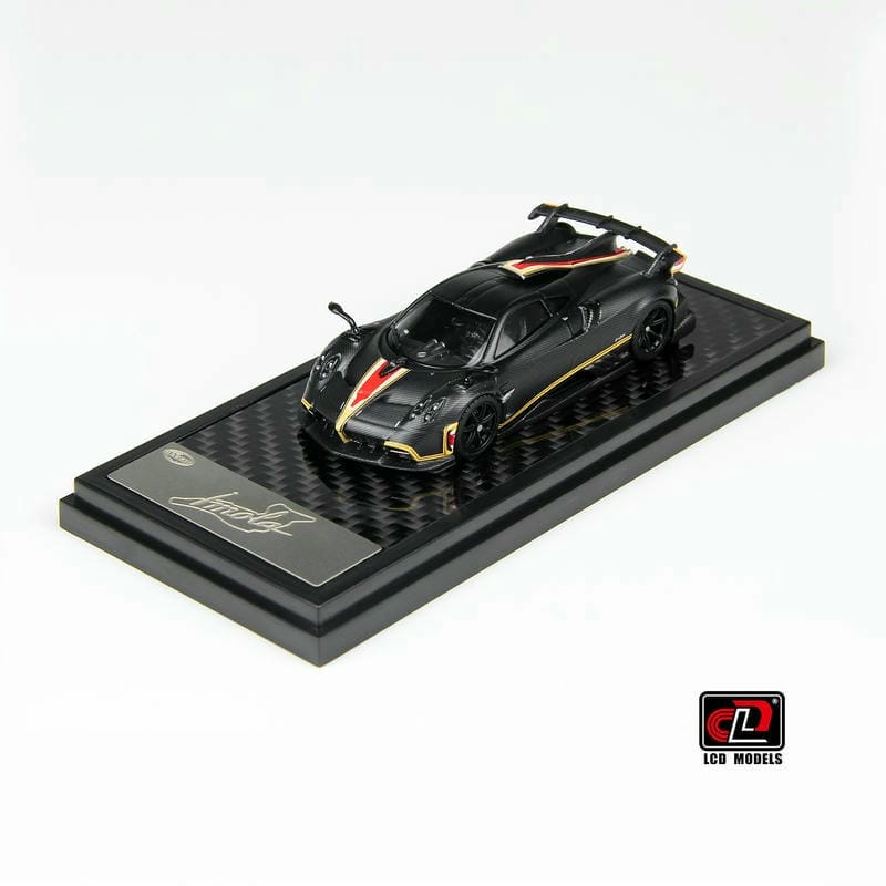 Pre-sale LCD 1:64 Pagani Imola – Matte Black Carbon | Alloy Model Car