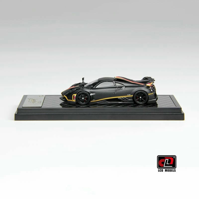 Pre-sale LCD 1:64 Pagani Imola – Matte Black Carbon | Alloy Model Car