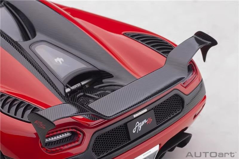 AUTOart Koenigsegg Agera RS – 1:18 Scale Model Germany (Red, Collector's Hypercar Edition)(79022)