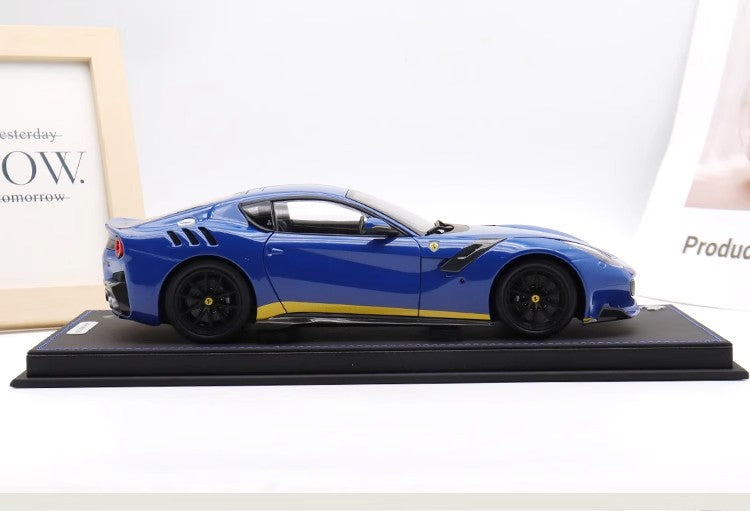 For Ferrari F12 TDF Italy BBR 1:18 sports car simulation alloy full open car model