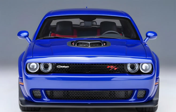 Autoart 1/18 Dodge Challenger R/T wide body Blue diecast car model